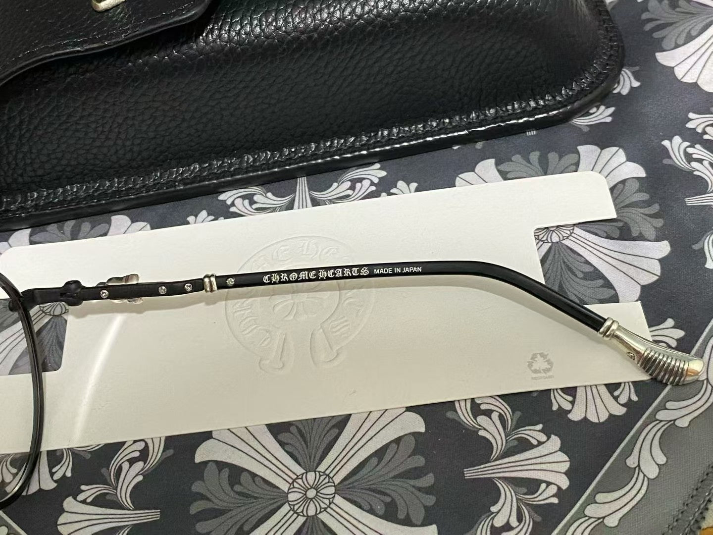 Chrome Hearts FIRKIN 啞黑銀 49-22-143