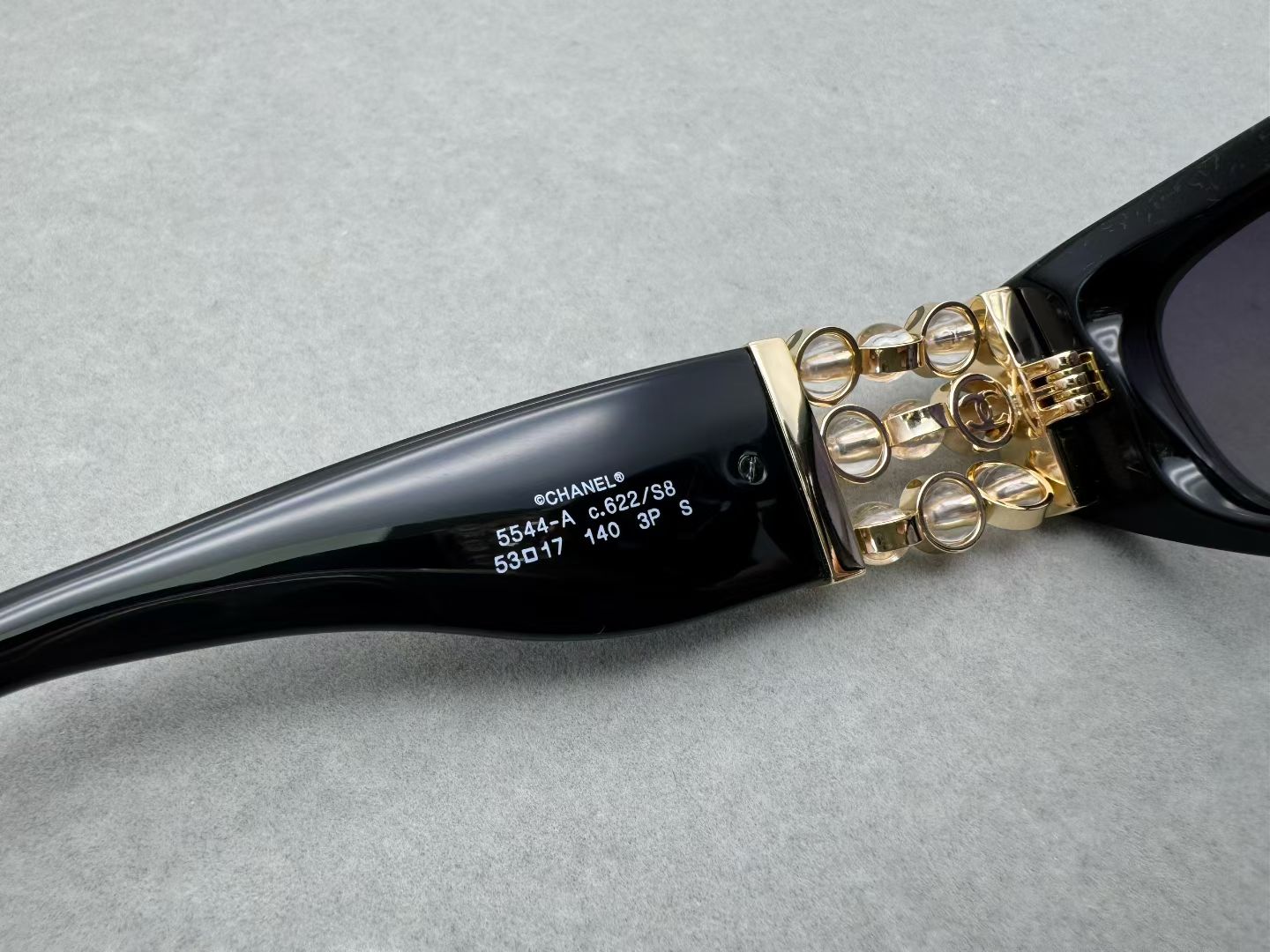 CHANEL 5544-A 偏光鏡片 53-17140