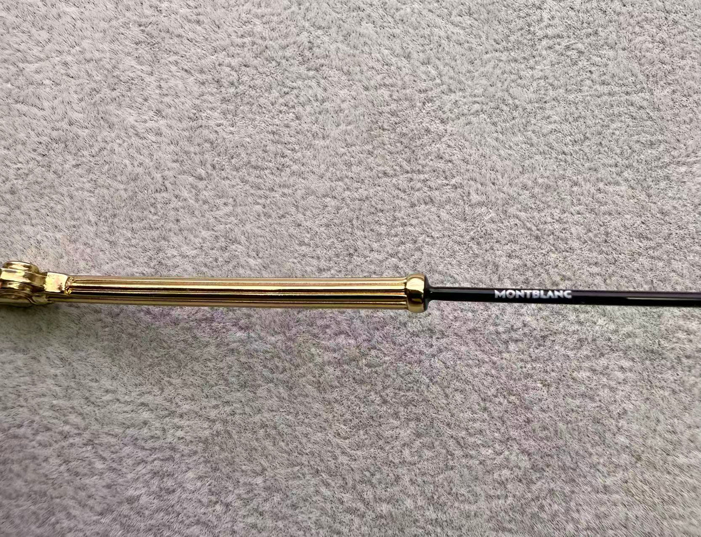 Mont Blanc 男款 陽鏡 女飛行員墨鏡 金色 尺寸59-13-145