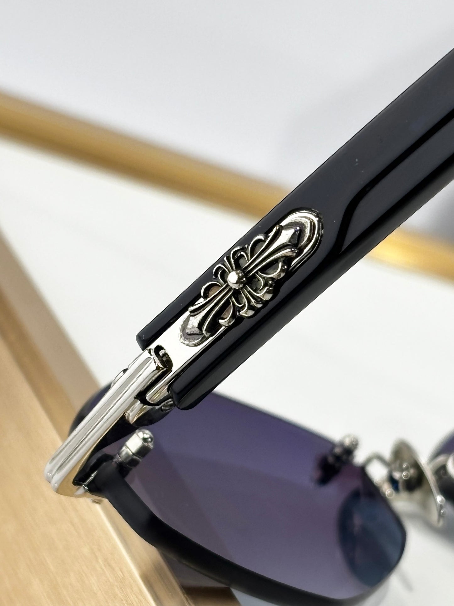 Chrome Heart DEPPE I SIZE：59口18-146&nbsp; 黑 漸變