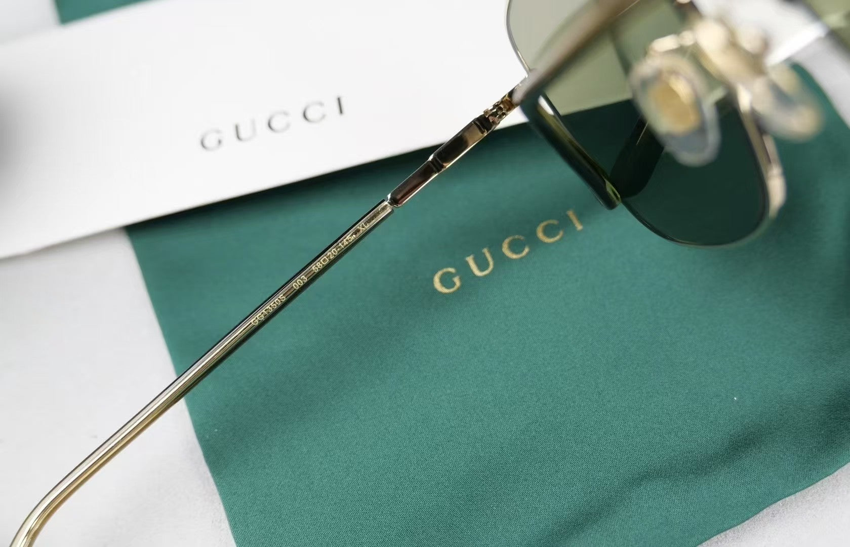 GUCCI男女太陽眼鏡GG1350S 尺寸58-20-145