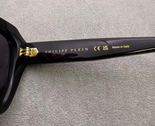 全新Philipp Plein 女款太陽眼鏡 施華洛世奇水鑽 size：55-20-150 灰色鏡片