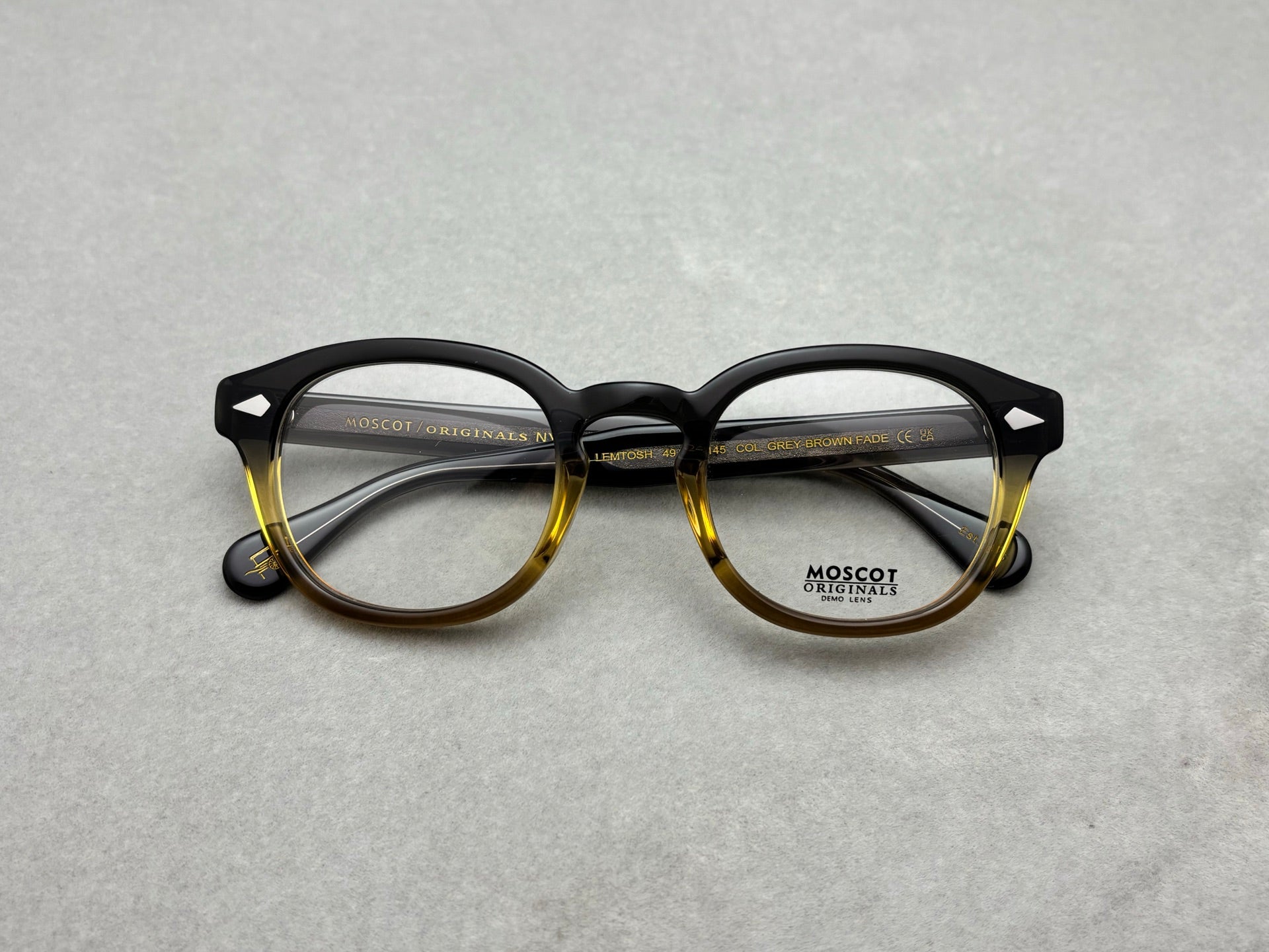 MOSCOT 男女款眼鏡框 size：49-24-145總寬143框高48