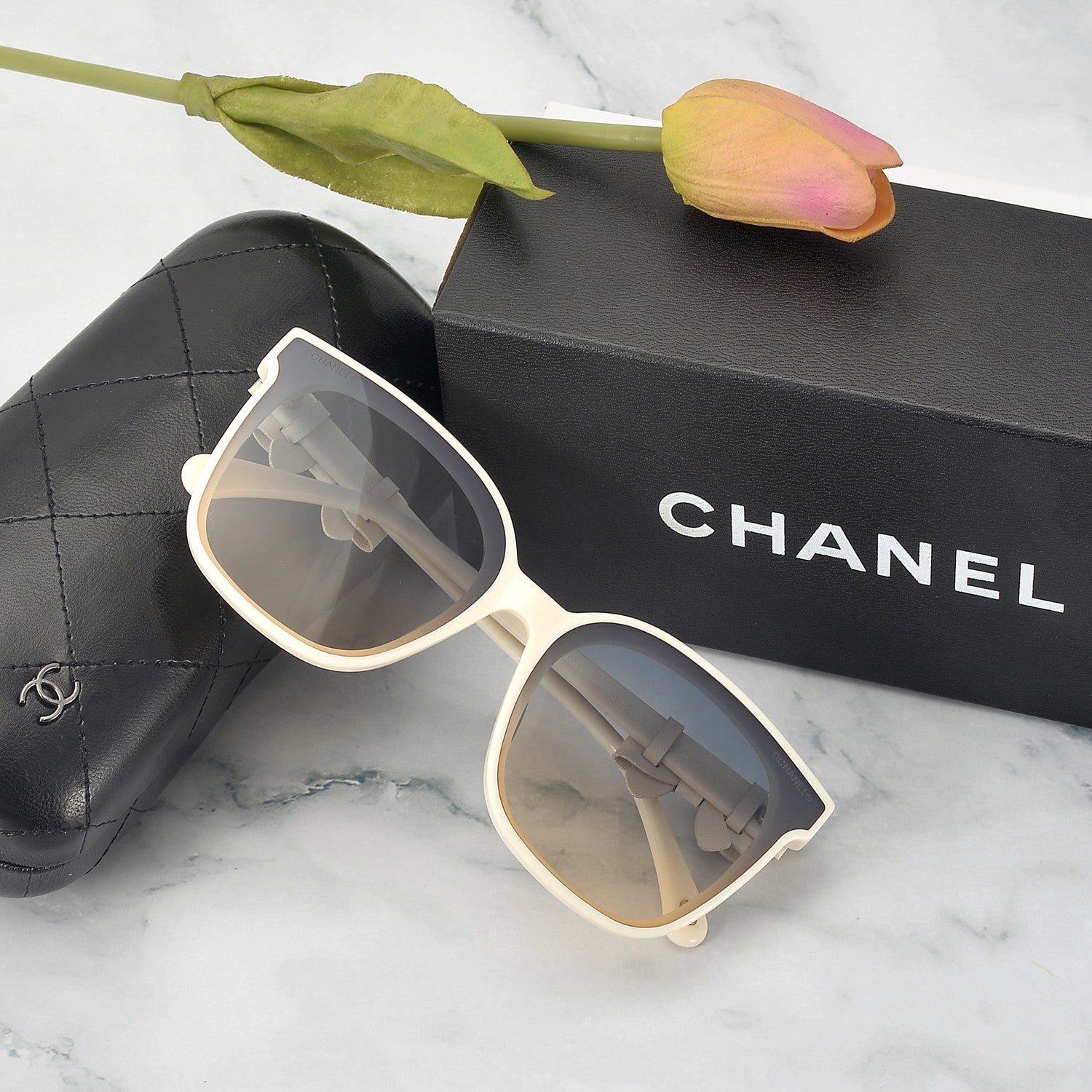 CHANE 蝴蝶结新款 ：CH9182Q SIZE：62口19-145 太陽鏡