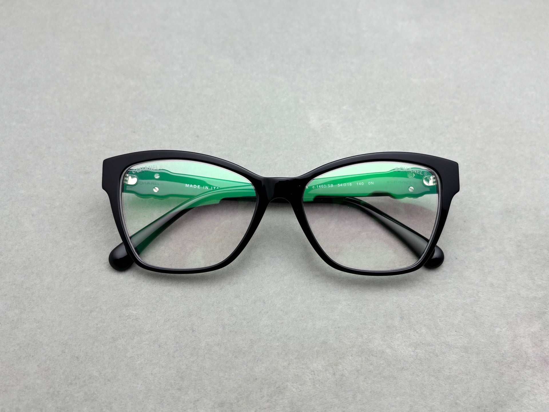 CHANEL 女款眼鏡 size：54-16-140總寬138框高48