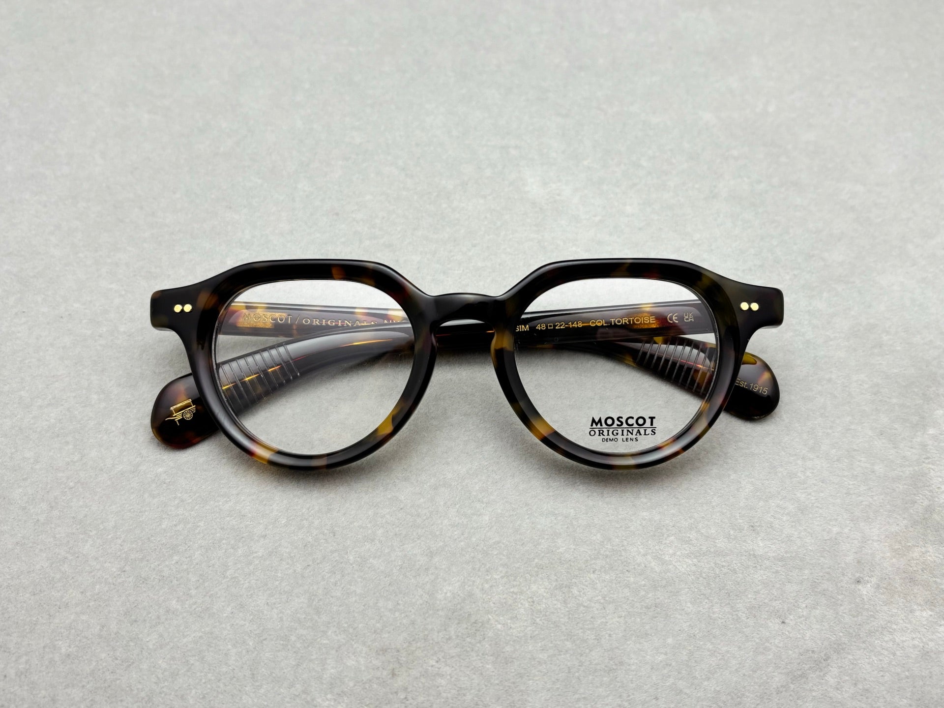 MOSCOT 男女款眼鏡 size：48-22-148總寬145框高48