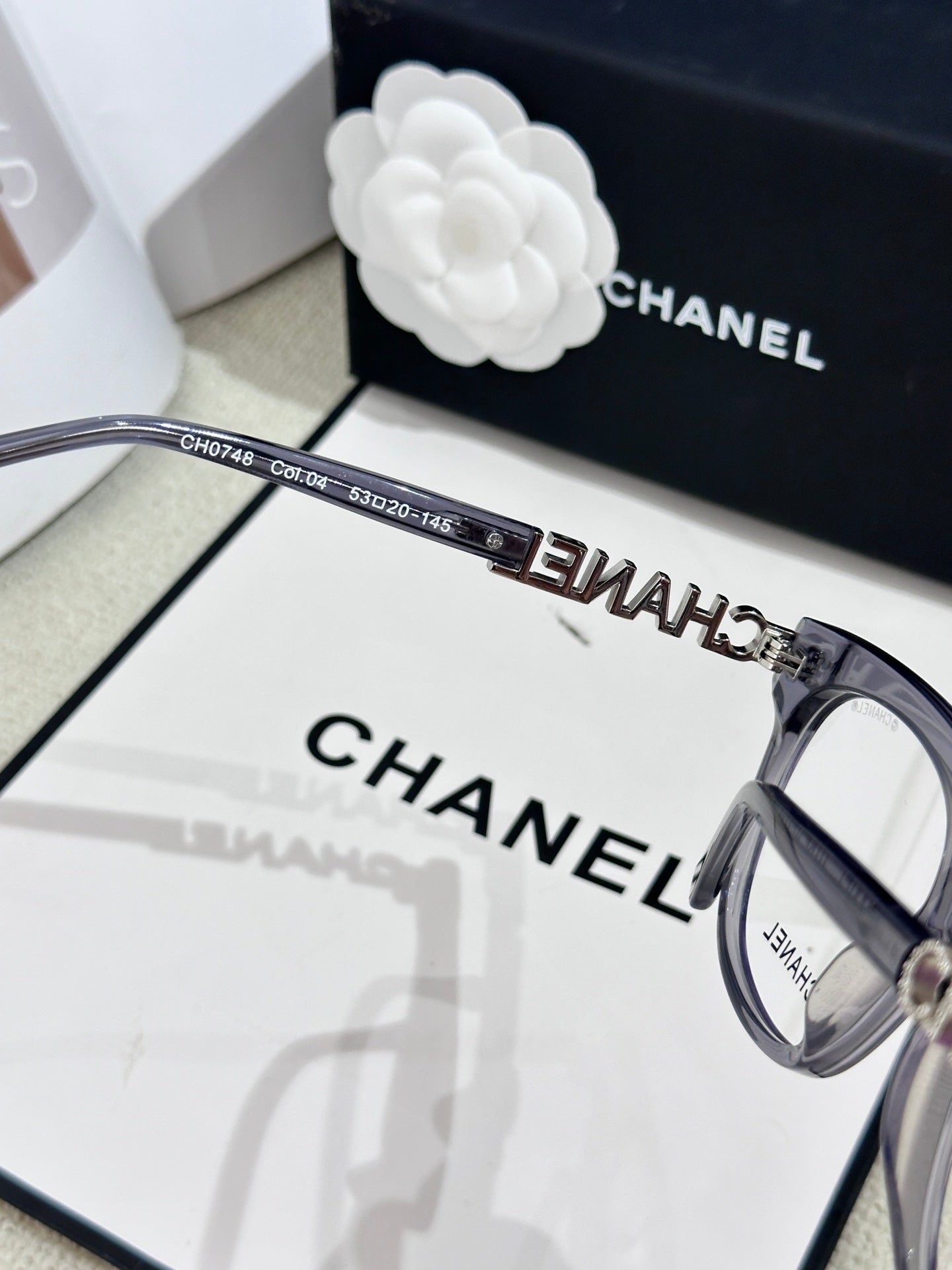 CHANEL CH0748煙灰色