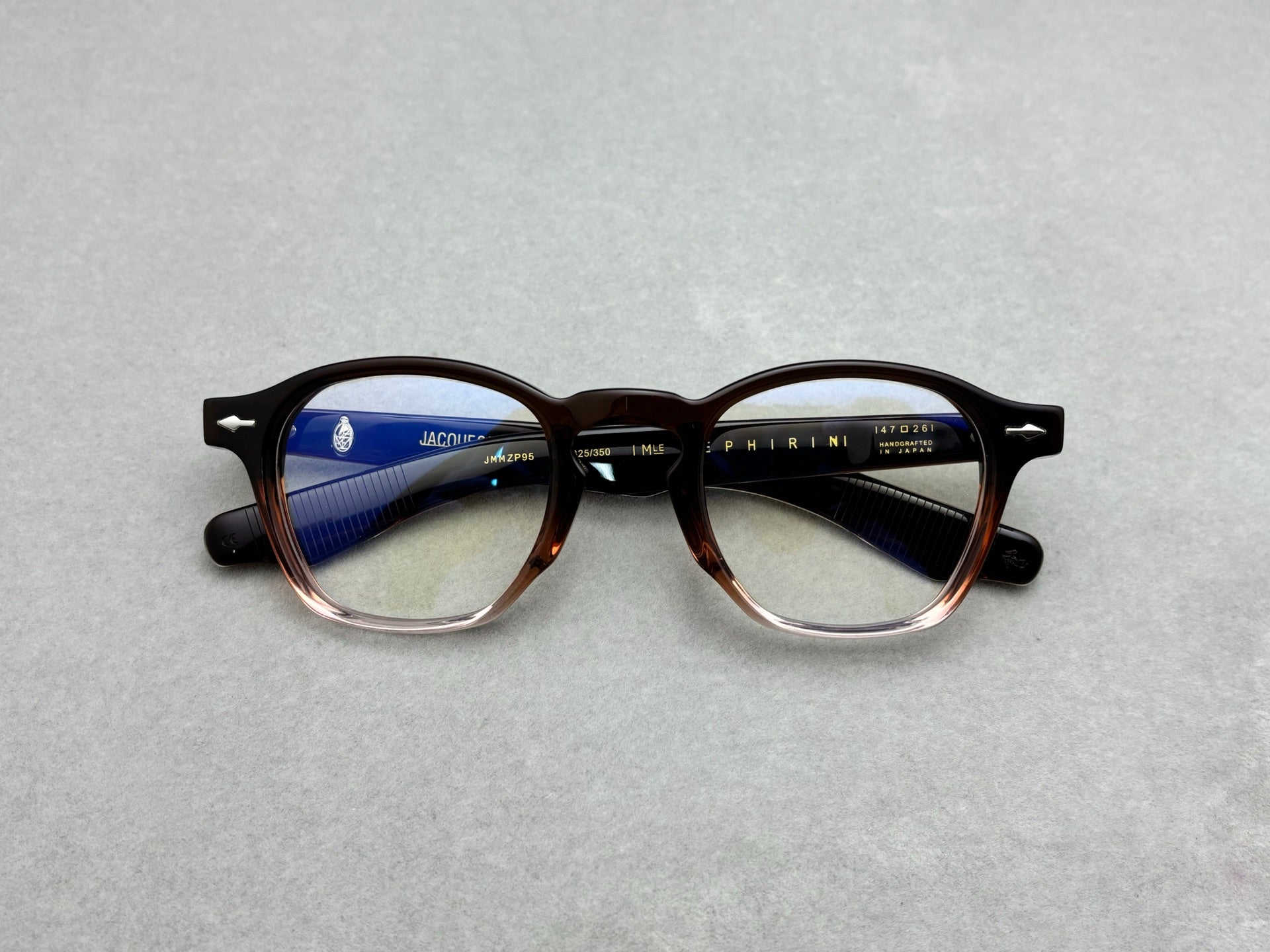 日本手工品牌 JACOUESMARIE MAGE size：47-26-145總框145框高47