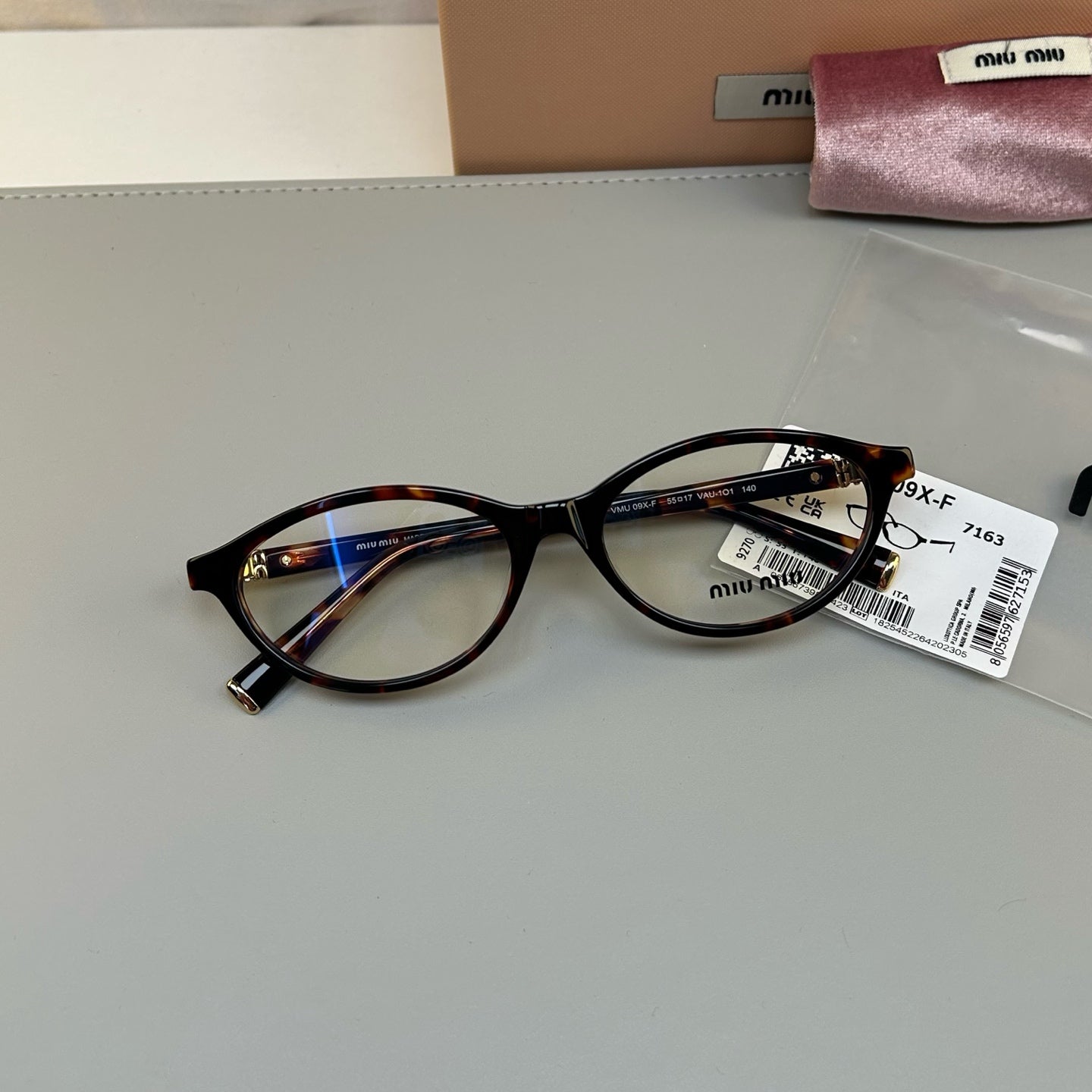 MiuMiu smu 09xv   size：53口16-145