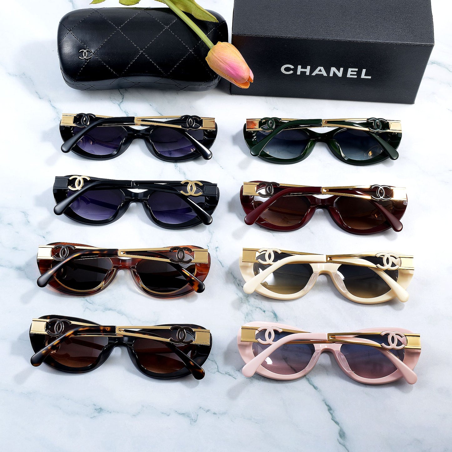 CHANEL新款     CH9179  SIZE 53-19-140 太陽鏡