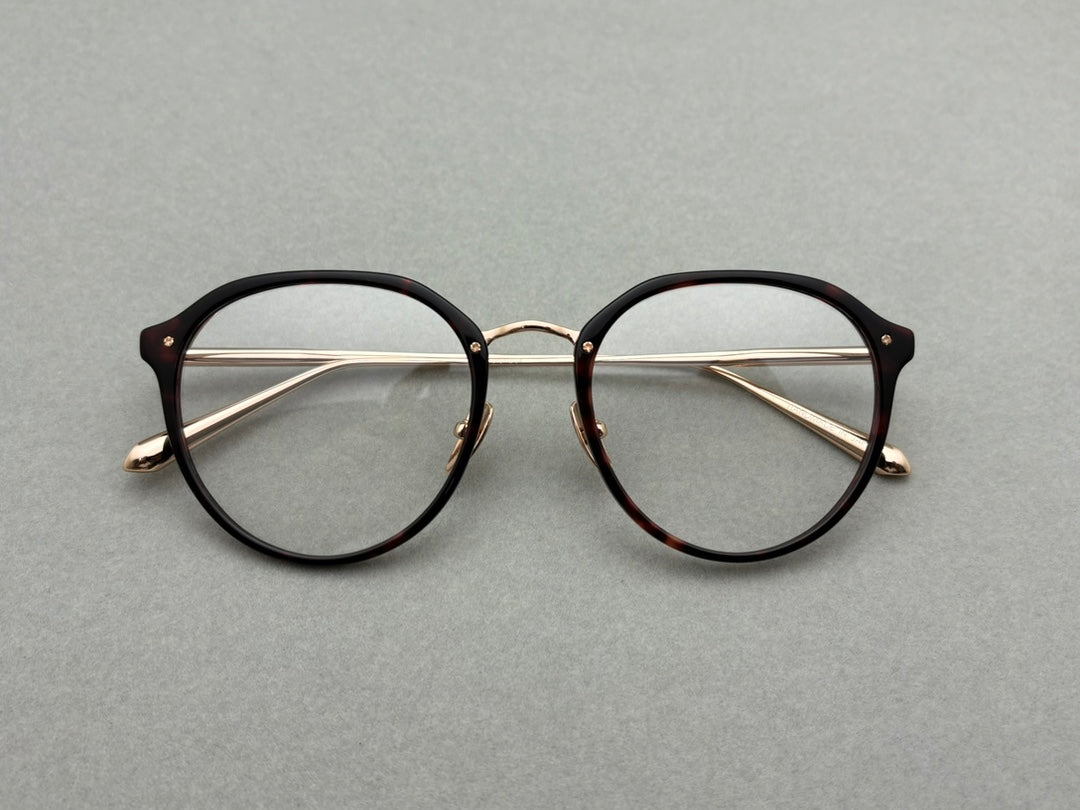 2025年新款LINDA FARROW x PUYI 聯名系列 男女眼鏡 size：52-20-145總寬143框高51重量20