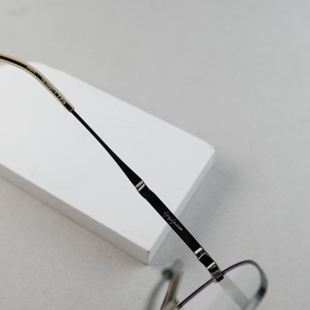 全新Yohji Yamamoto 山本耀司19-0091 純鈦眼鏡 尺寸 50口21-140