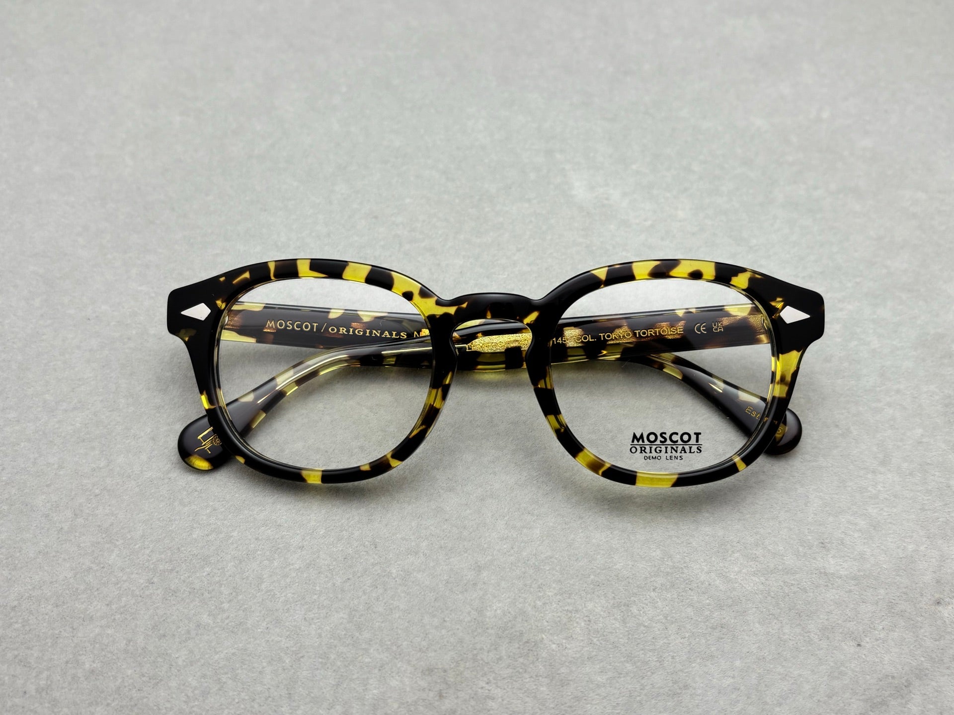 MOSCOT 男女款眼鏡框 size：49-24-145總寬143框高48
