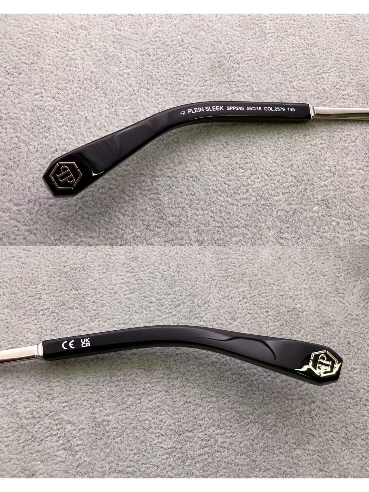 Philipp Plei 男女款太陽 方格墨鏡 size：58-18-145