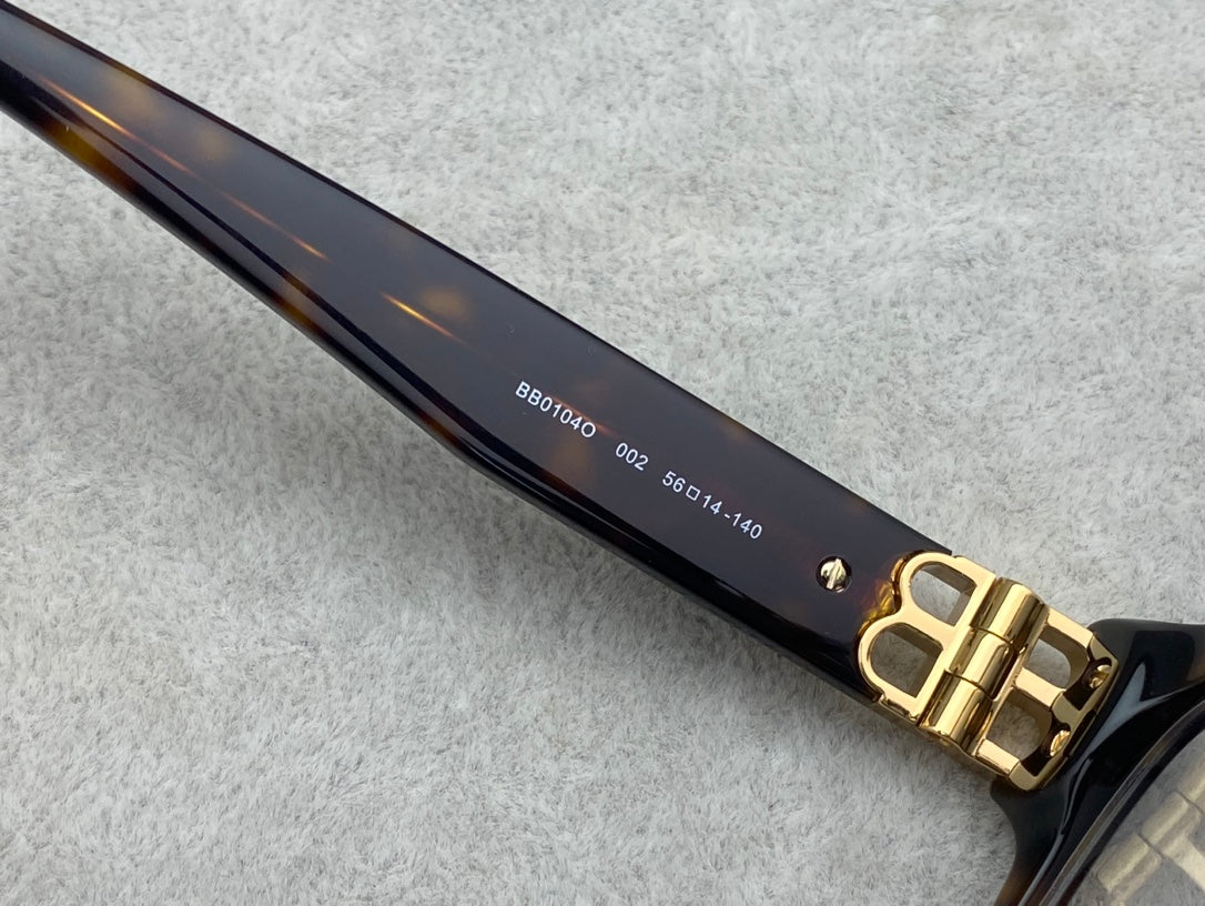 BALENCIAGA BB0104O男女眼鏡 新品 size：56-14-140總寬143框高51