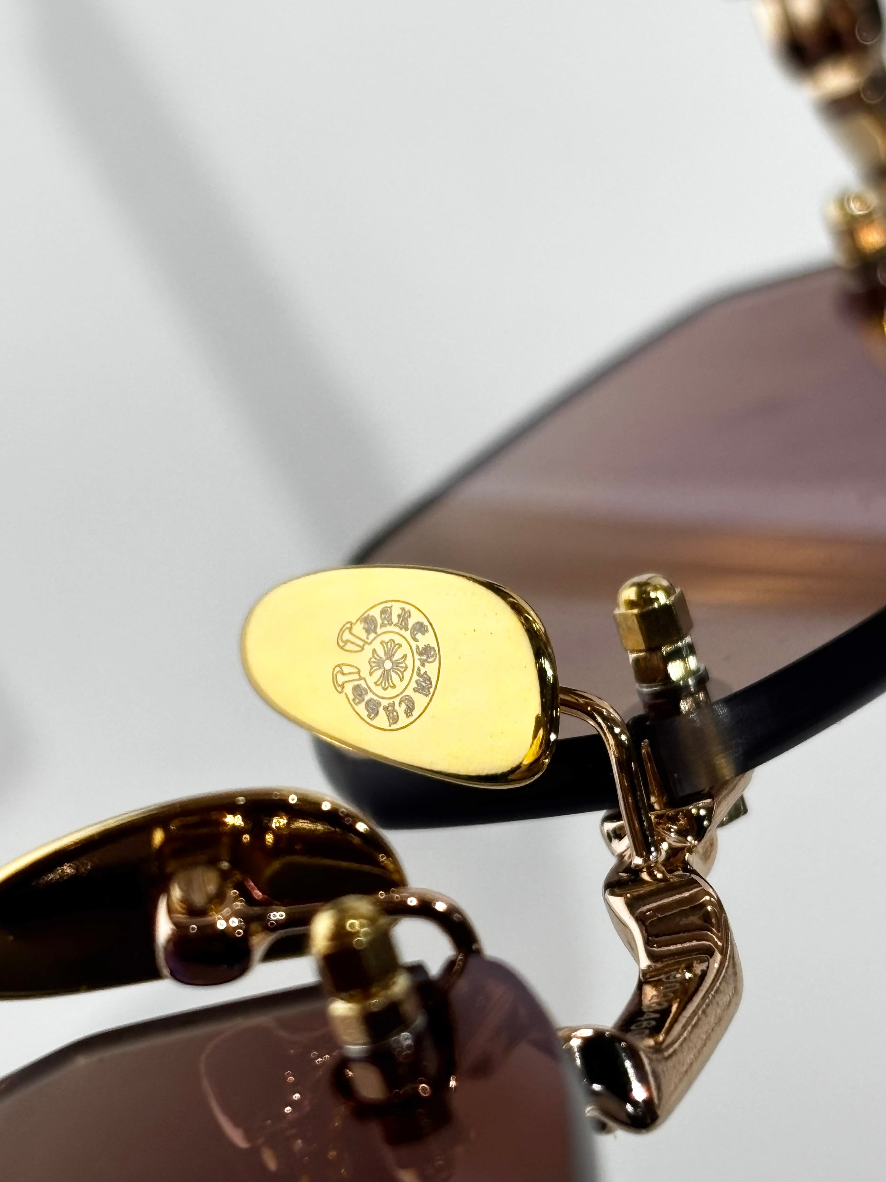 Chrome Heart ：DEPPE I SIZE：59口18-146 茶色