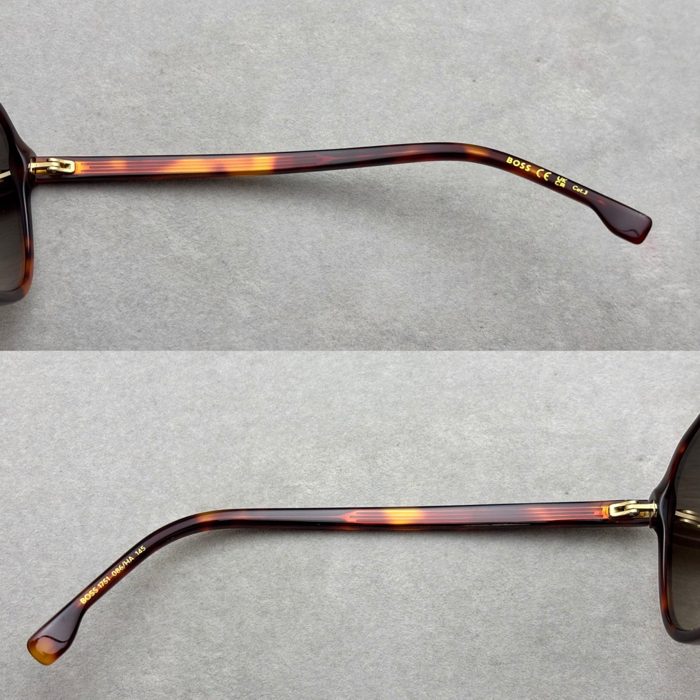 BOSS 男女款太陽眼鏡 新品 boss1751 size：57-16-145