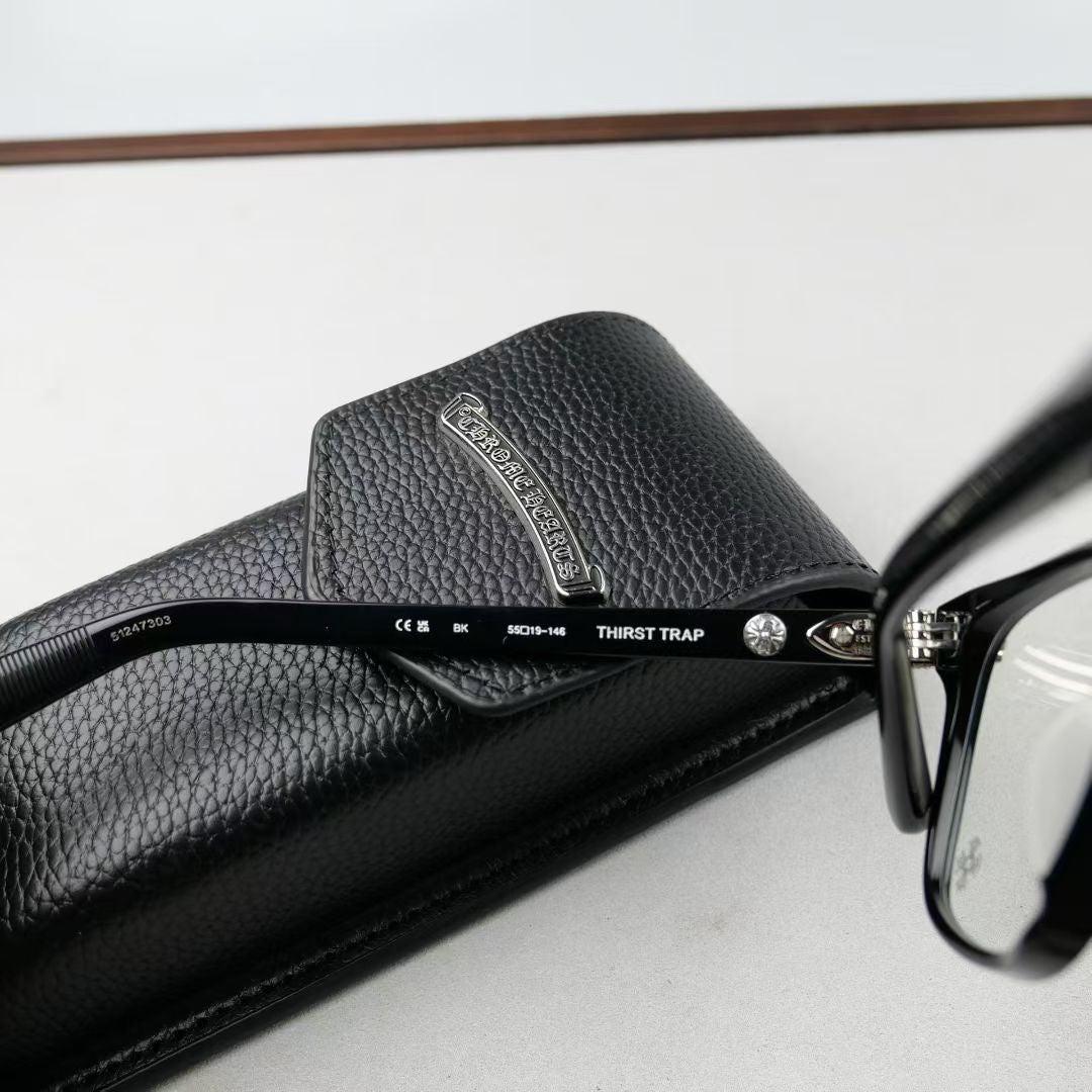 CHROME HEARTS 純銀925LOGO 尺寸55-19-145