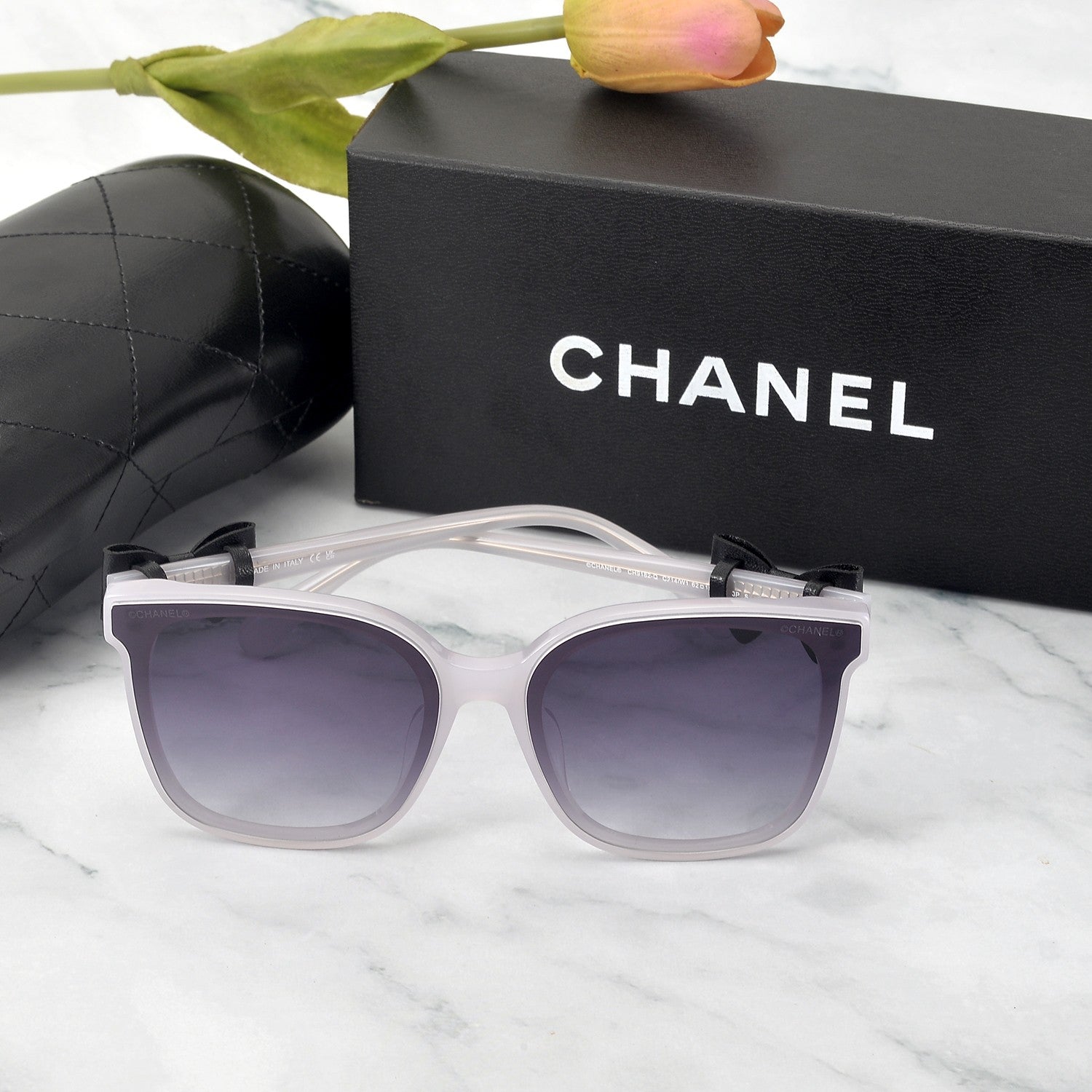 CHANE 蝴蝶结新款 ：CH9182Q SIZE：62口19-145 太陽鏡