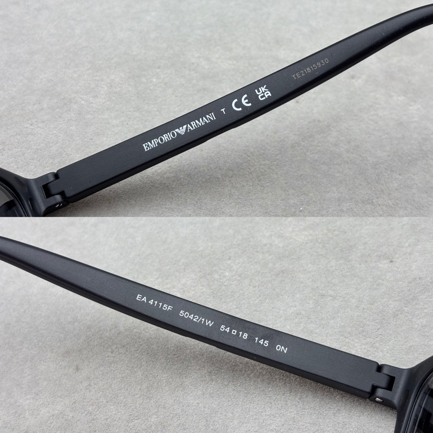 2025新品 EMPORIO ARMANI EA4115F男女款鏡 size：54-18-145總寬143框高45