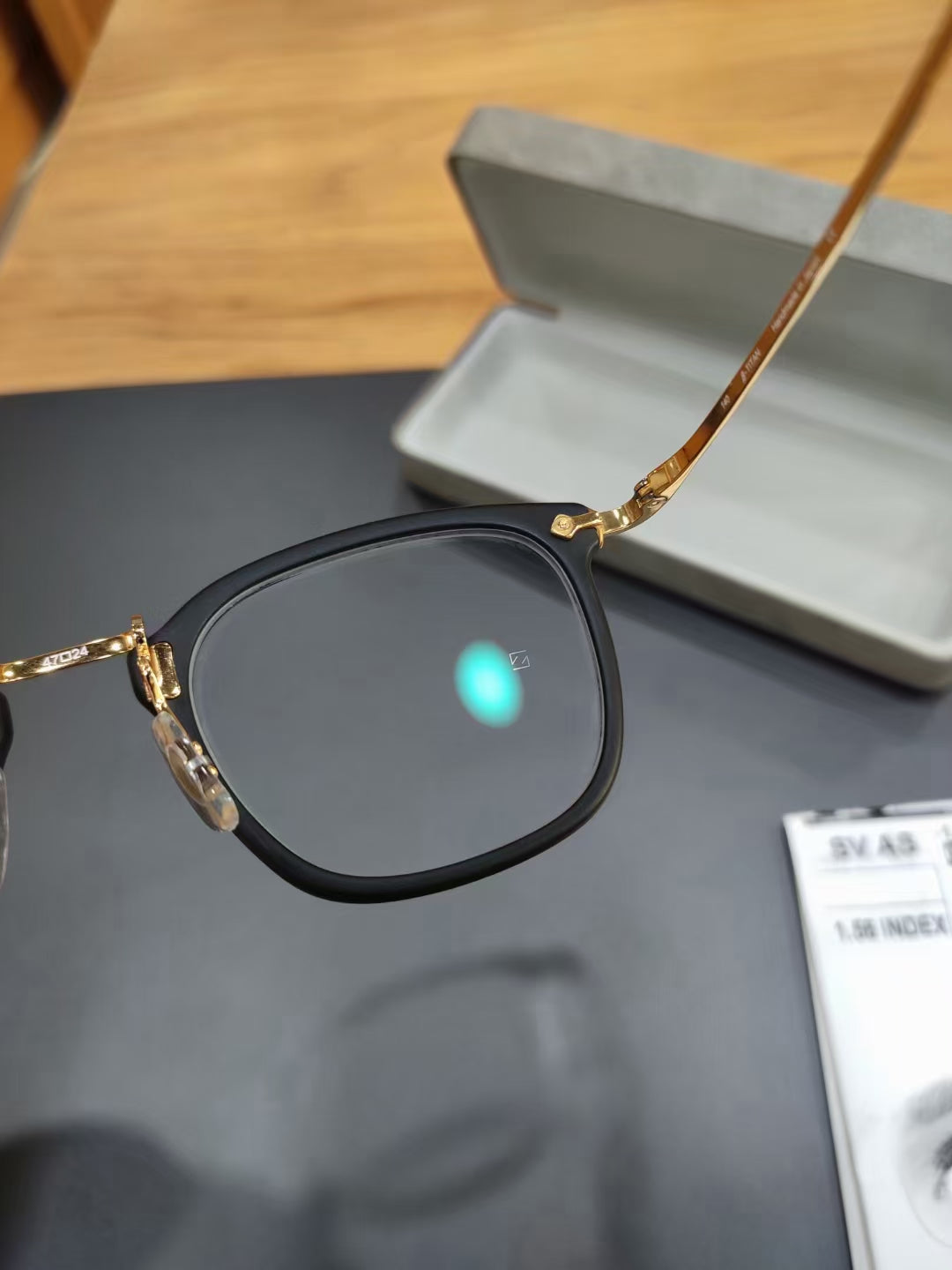 增永 806 磨砂黑金