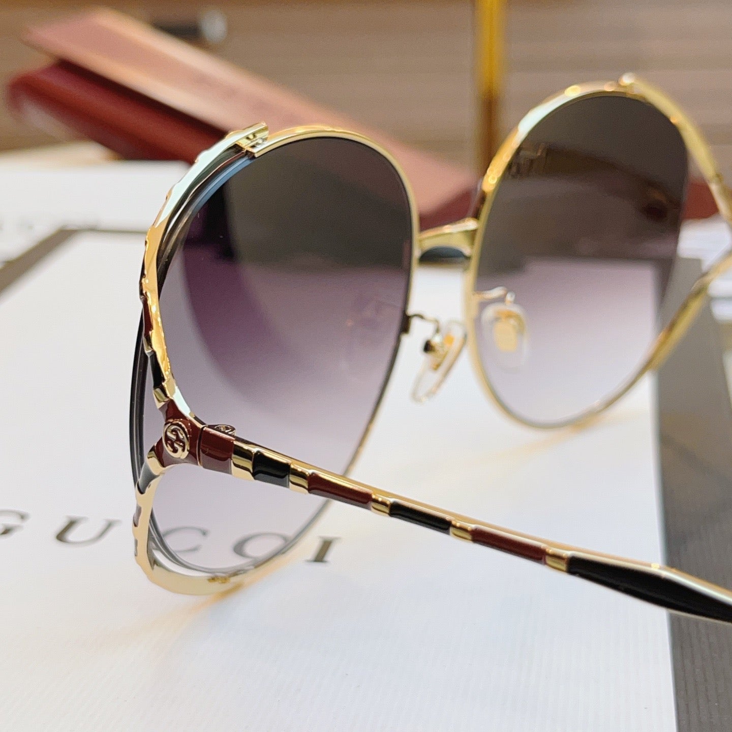 GUCCI GG0595 size：64口17-135 太陽鏡