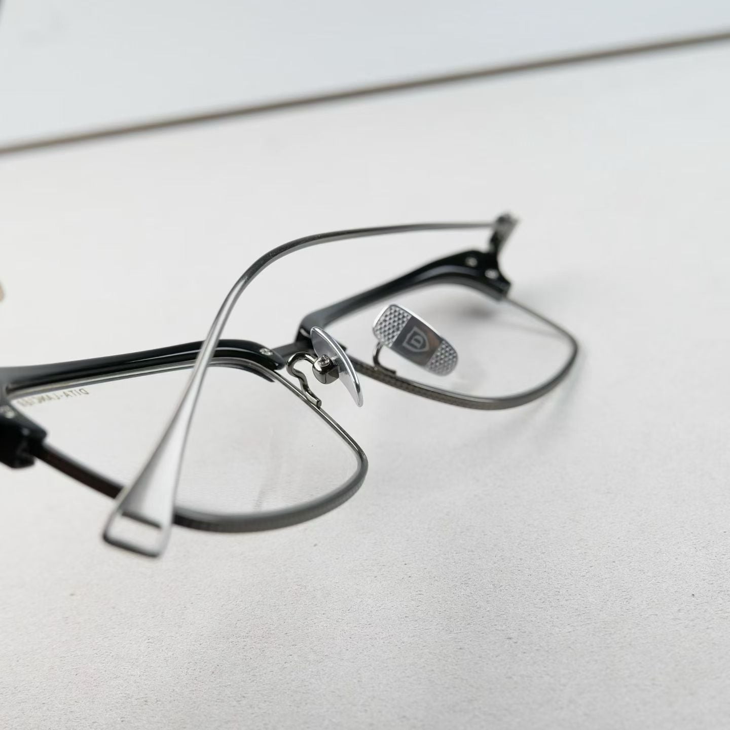 新款蒂塔DITA眼鏡框 LANCIER斯文半框眼鏡男款近視可配度數DLX-439-A 尺寸52-18-144