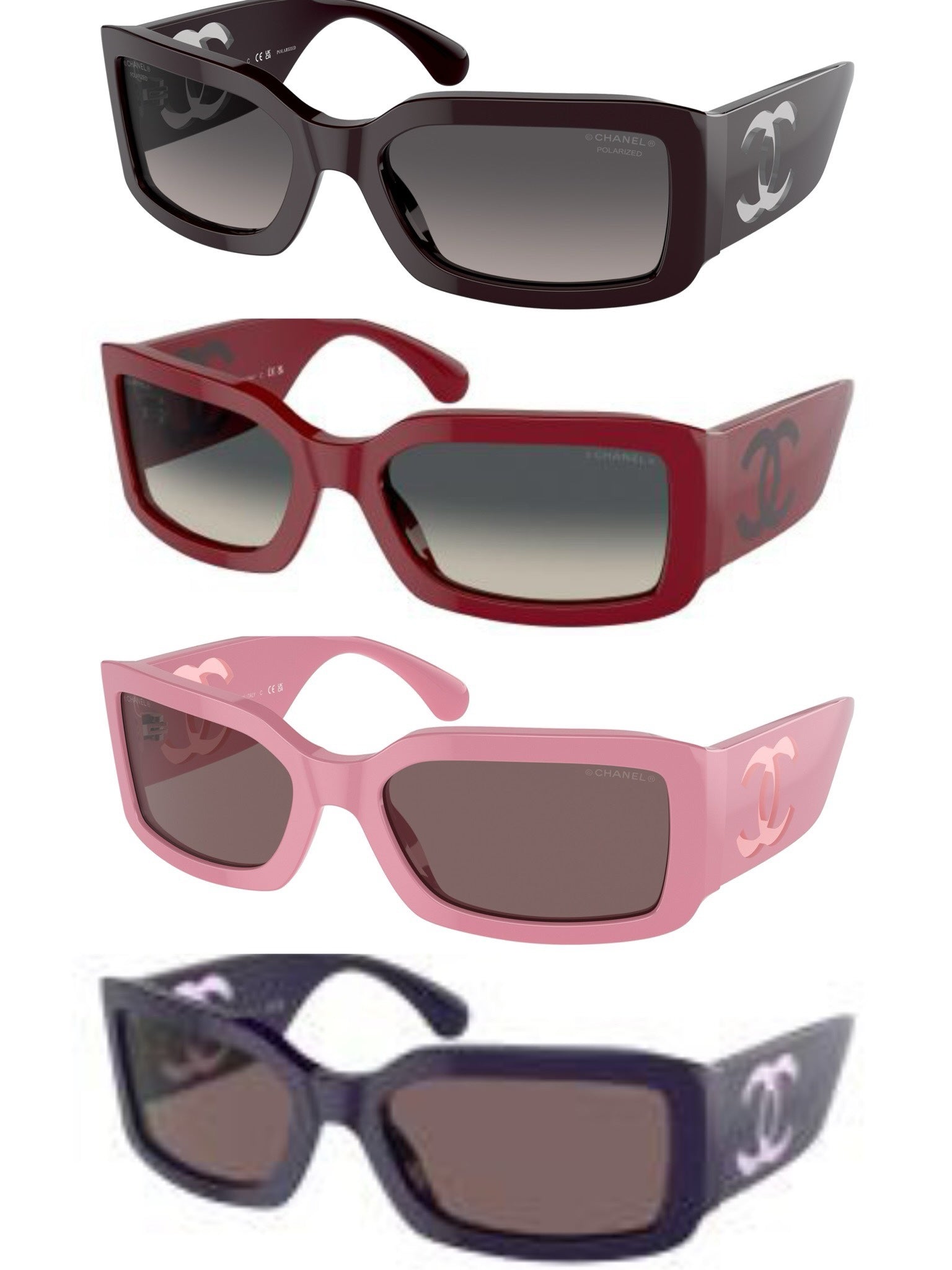 CHANEL  粉CH5526 SIZE：61口20-140 太陽鏡