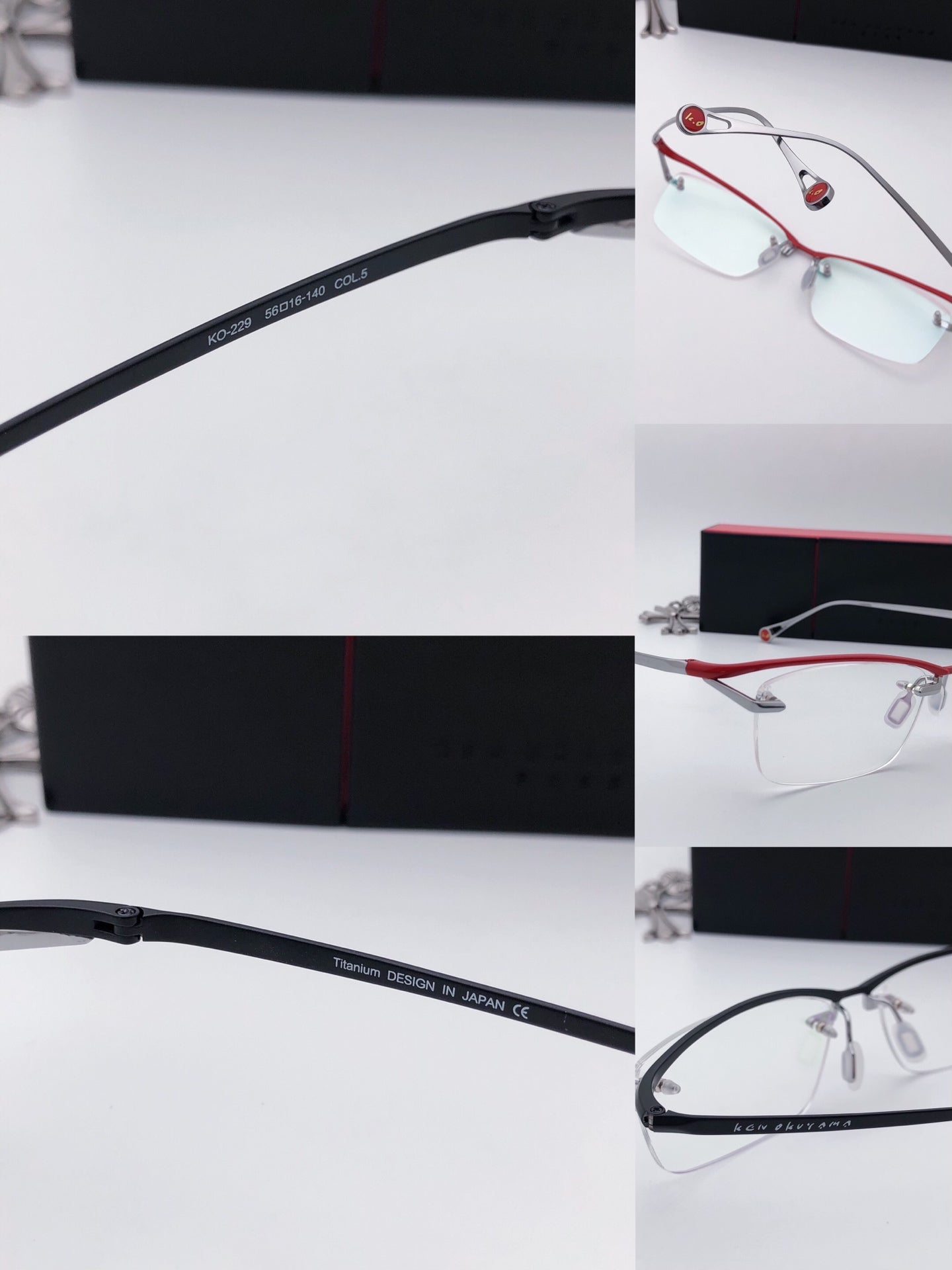 KEN OKUYAMA  MODEL KO-229 SIZE 56口16-140