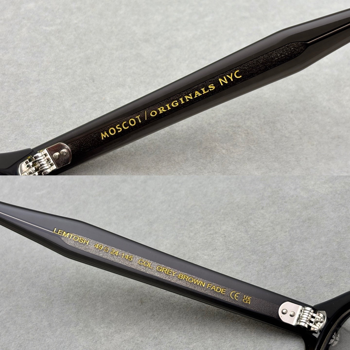 MOSCOT 男女款眼鏡框 size：49-24-145總寬143框高48