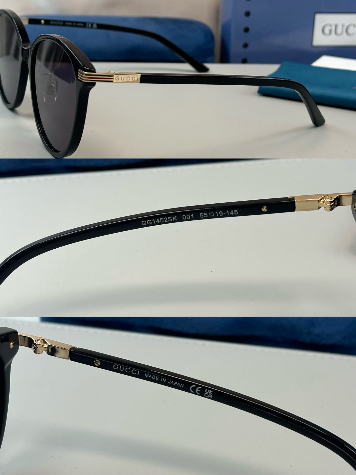 GUCCI GG1452SK 尺寸 55-19-145