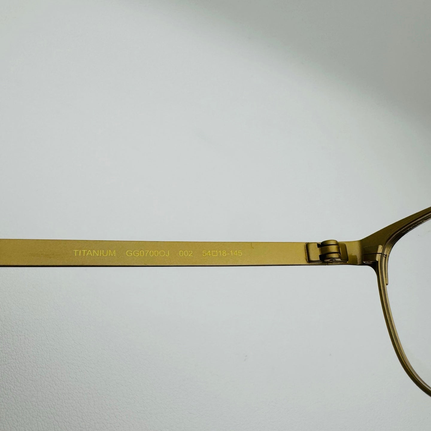 CUUCI GG0700OJ 鈦架，尺寸54-18-145