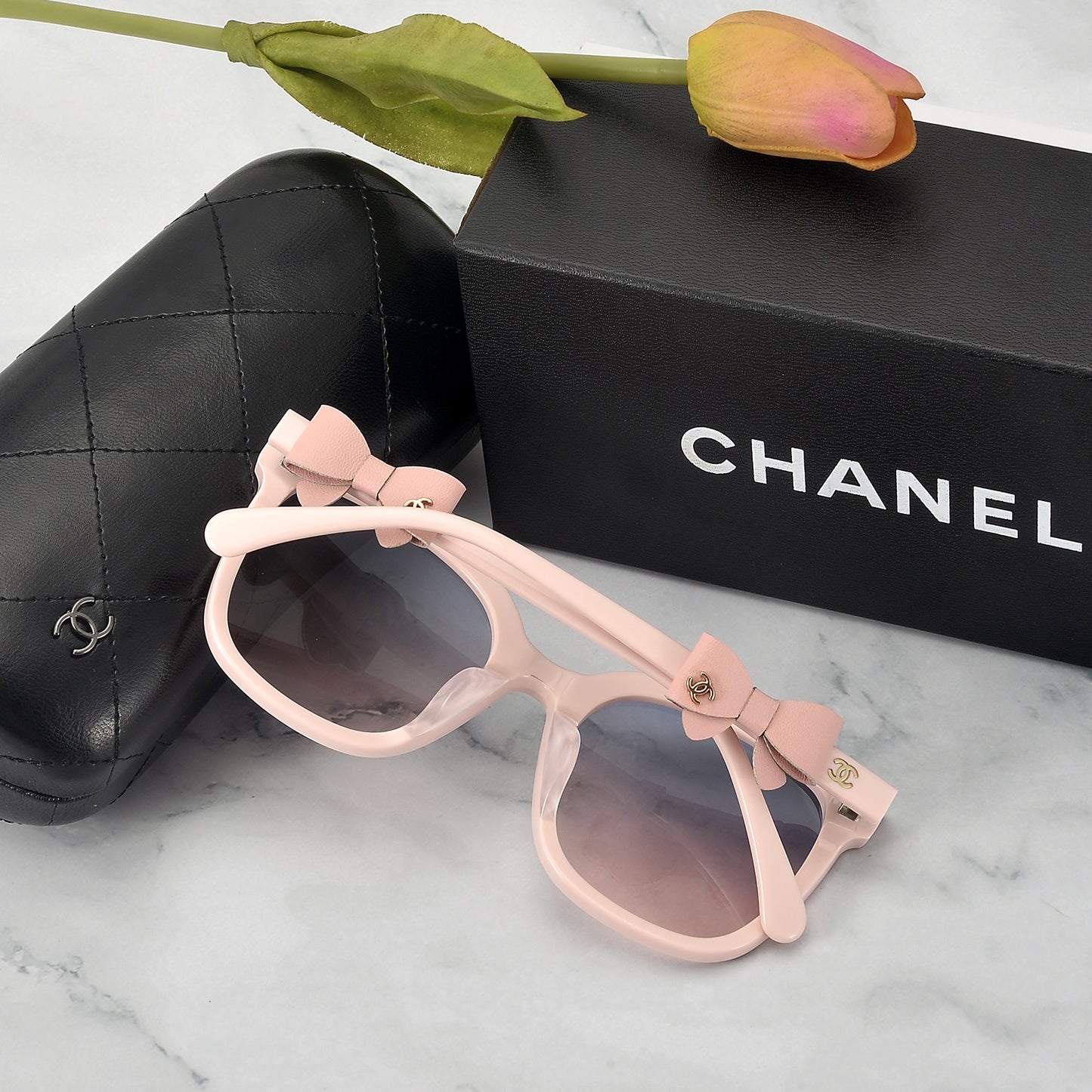 CHANE 蝴蝶結新款 ：CH9182Q SIZE：62口19-145