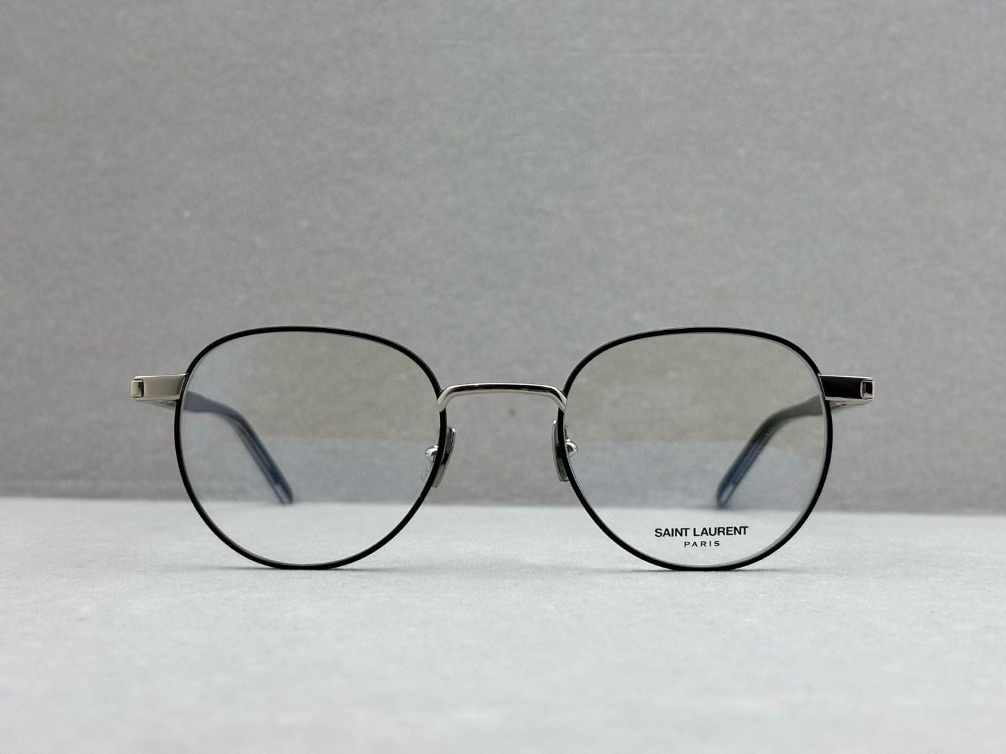 2025當季新品！正品 SAINT LAURENT 男女款眼鏡 size：49-21-145總寬138框高45