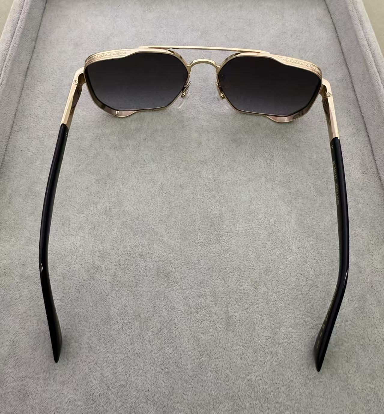 DSQUARED2 男金屬太陽眼鏡 SIZE 58-17-140