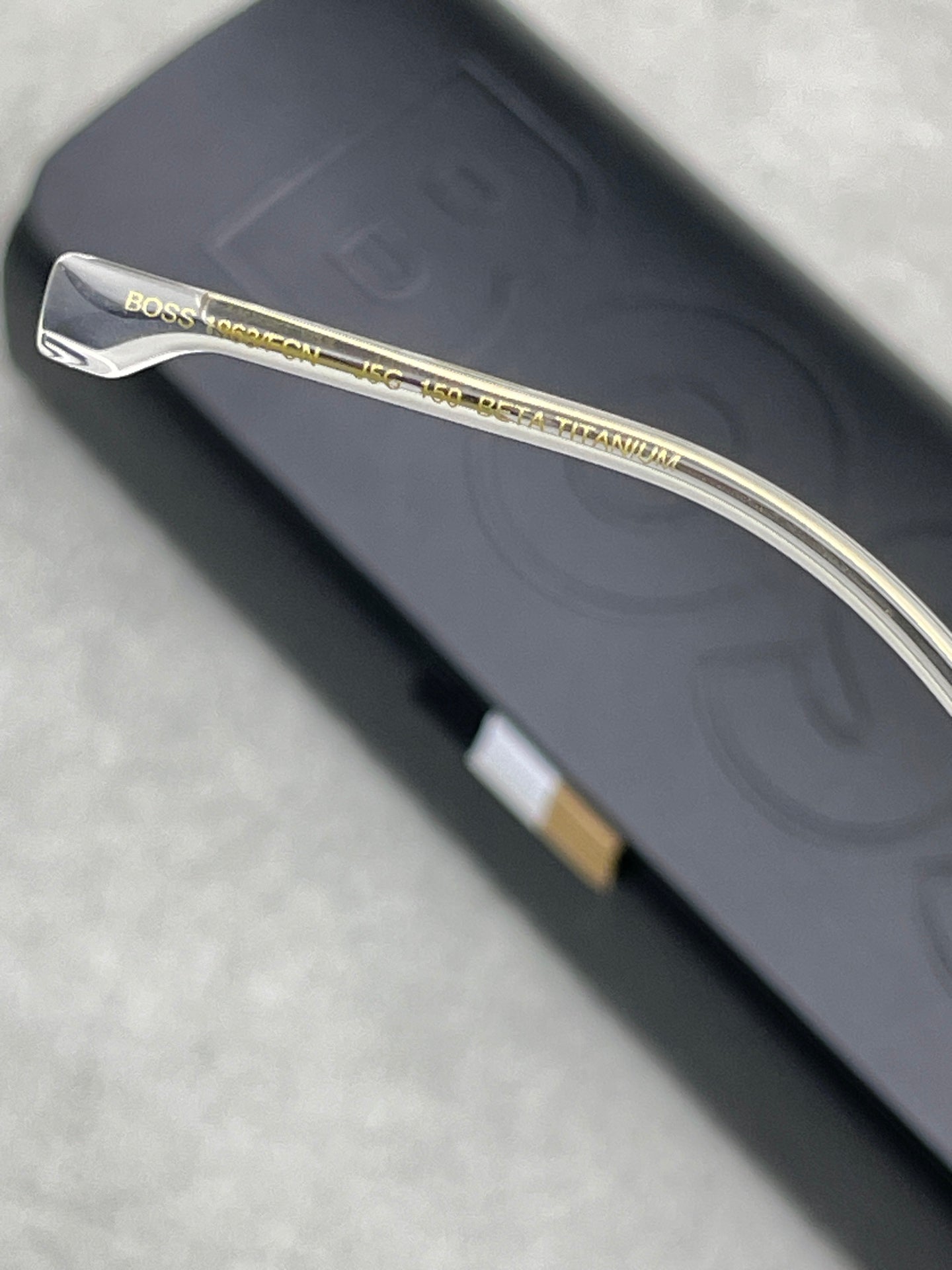 BOSS純鈦眼鏡男女款 1962F 尺寸51-29-150