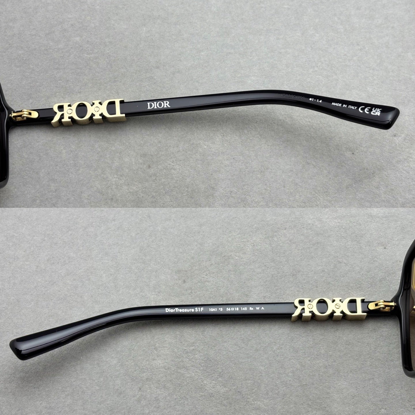 2025冬季新品DIOR 男女款太陽眼鏡 size：56-18-145