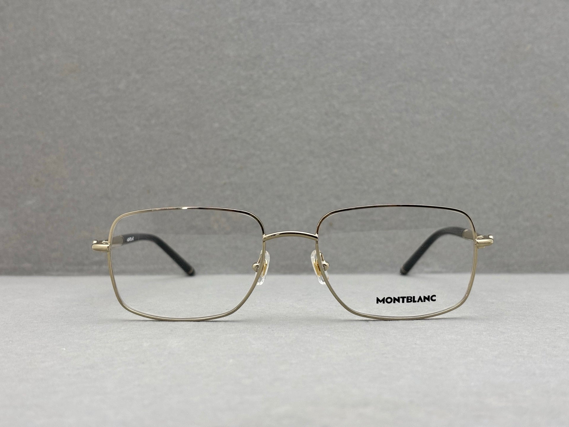 正品 MONT BLANC 男女商務款眼鏡 新品 size：55-18-145總寬143框高40