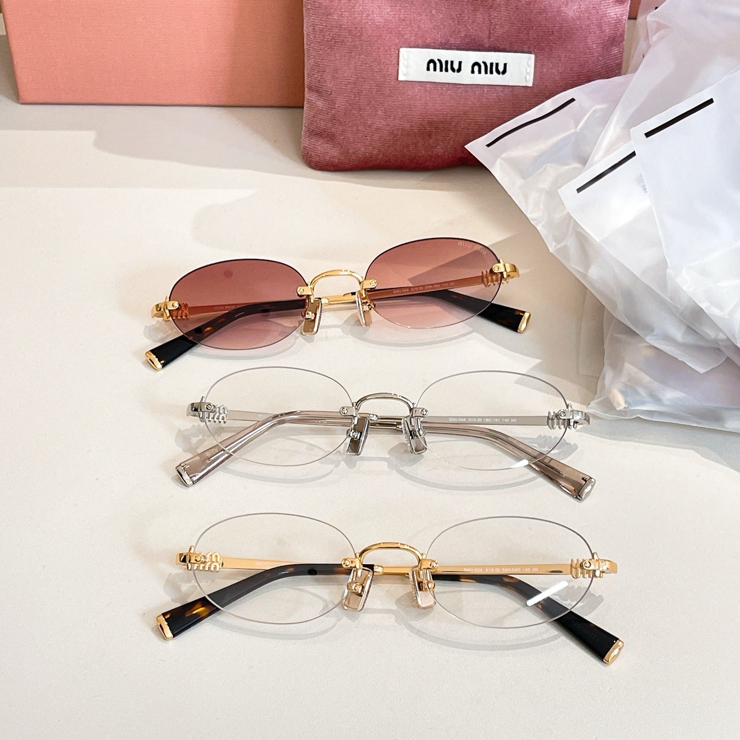 MIUMIU  SMU A54 尺码 51口20-140