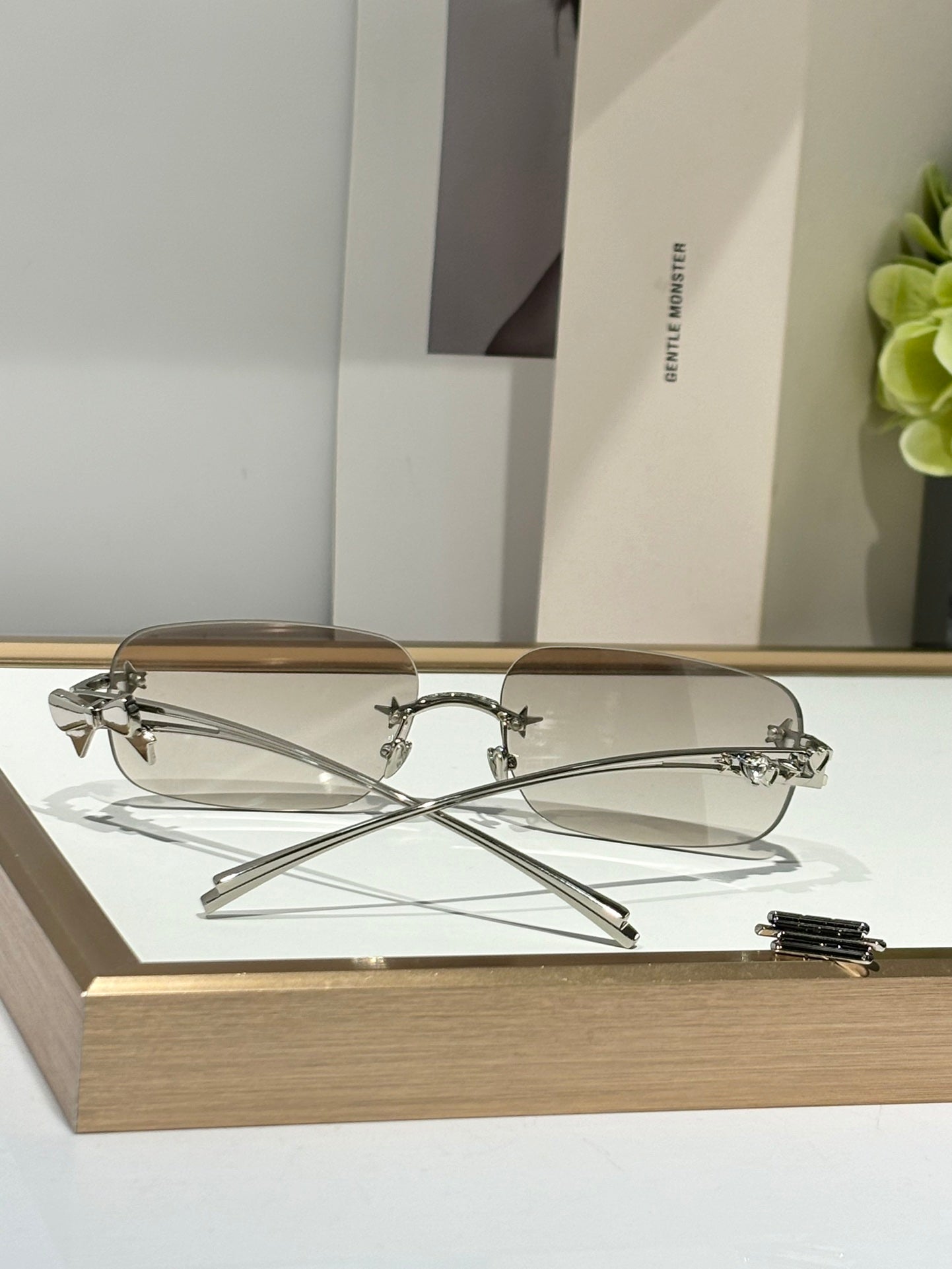 GENTLE MONSTER MOD gm×jennie   glitter Size 64-16-135