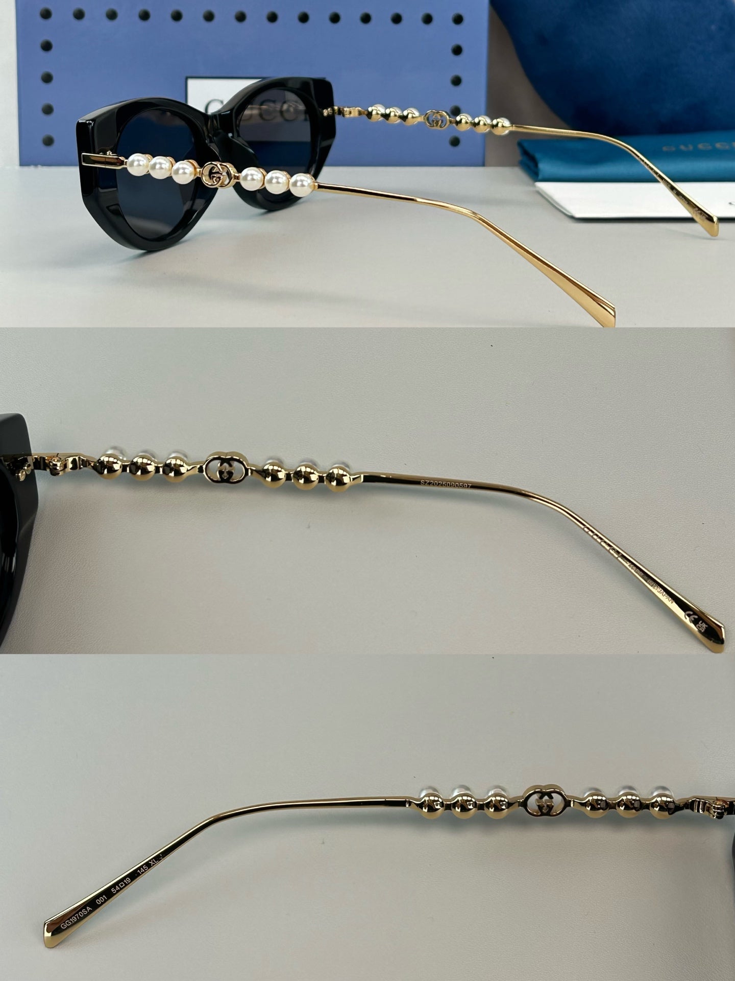 2025新款 GUCCI GG1970SA 尺寸 54口19-145