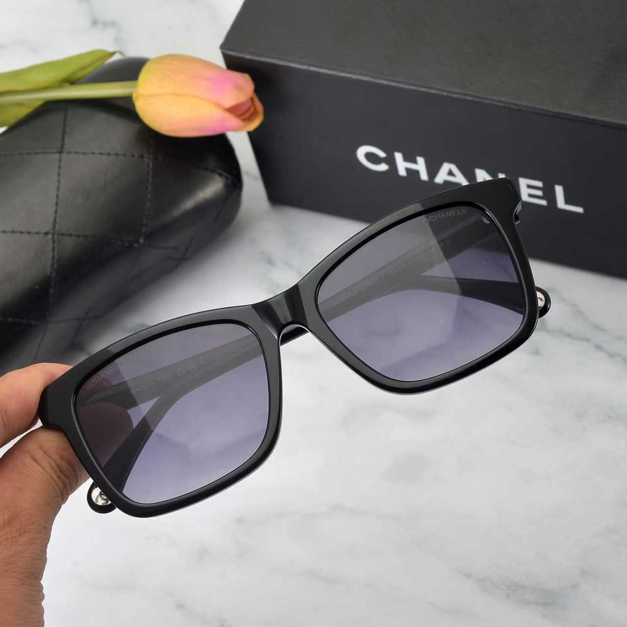 CHANEL 新款    CH5551U  SIZE 55-17-140 太陽鏡