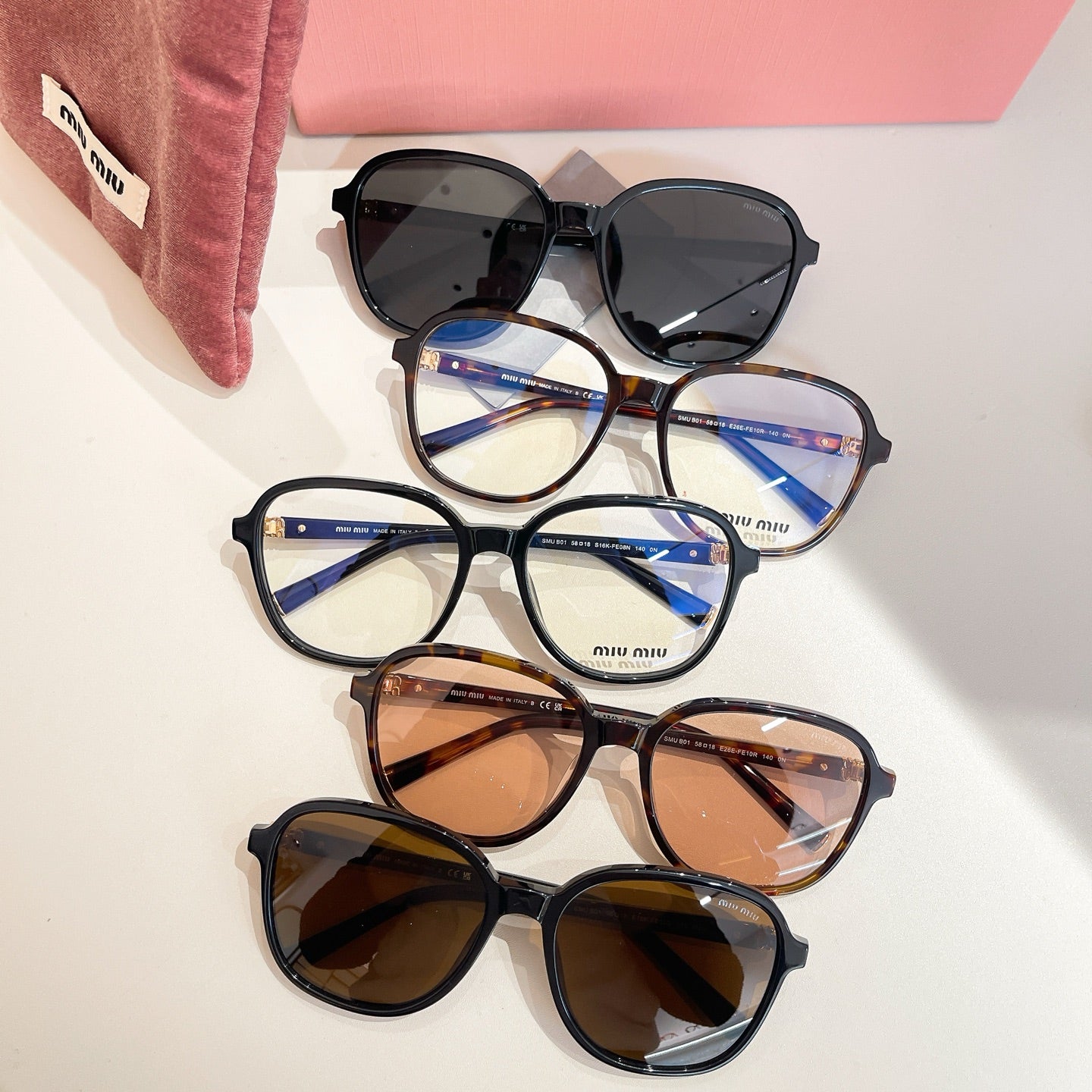 MIU MIU  SMU B01 SIZE：58口18-140