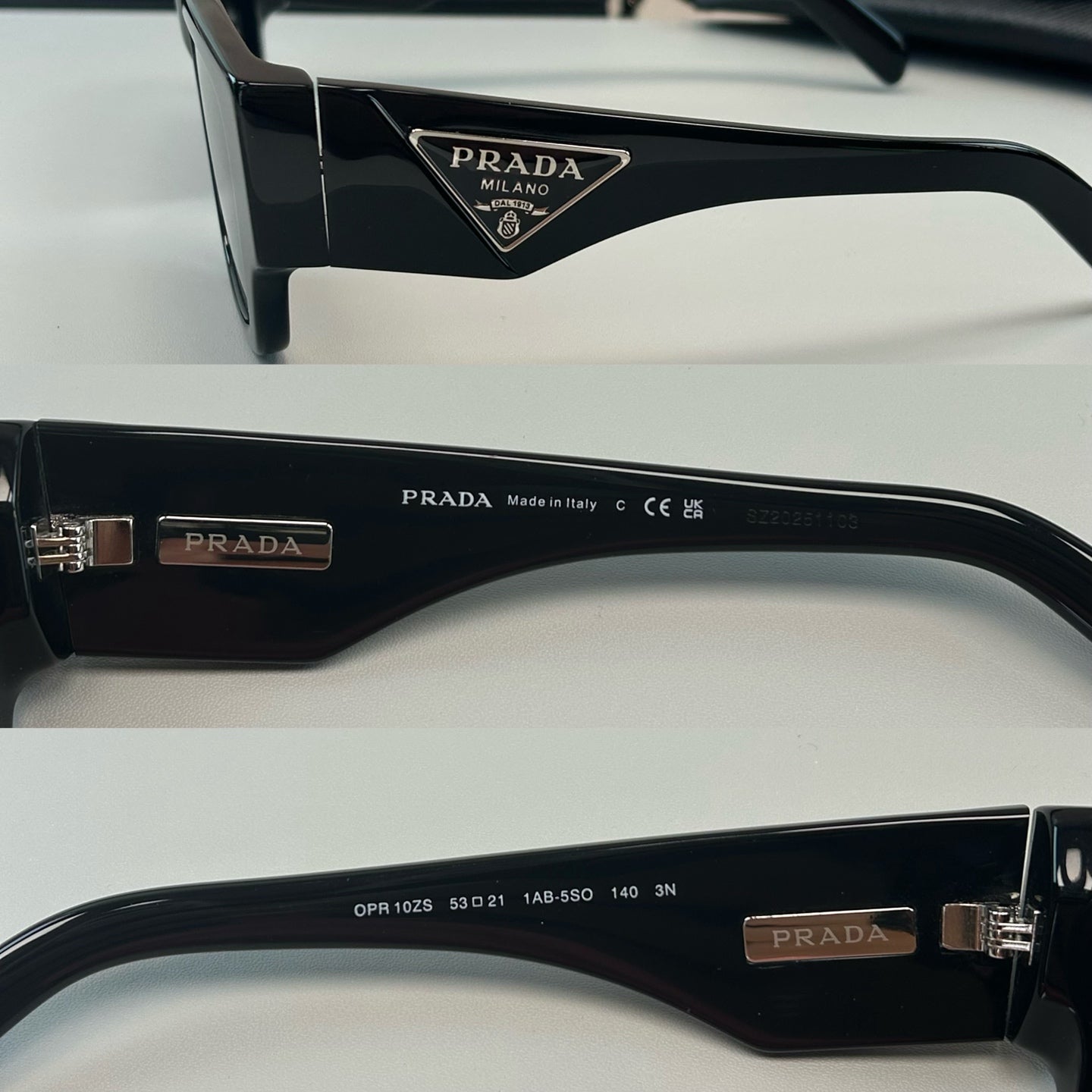 PRADA VPR10Z 尺寸 53-21-140